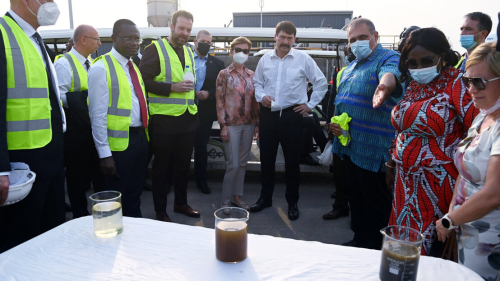 Az államfő a helyszínen kijelentette, hogy a sikeres projekt példája is jól mutatja, amiről Magyarország a víz világtalálkozókon beszélt: hazánk nemcsak a problémákra világít rá, hanem a megoldásokat is meg szeretné mutatni, elvinni azokat oda, ahol azokr