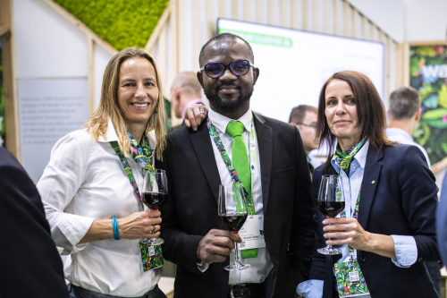 HWP Wine&Cheese Party at Pureco's booth