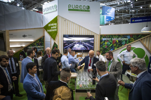 HWP Wine&Cheese Party at Pureco's booth