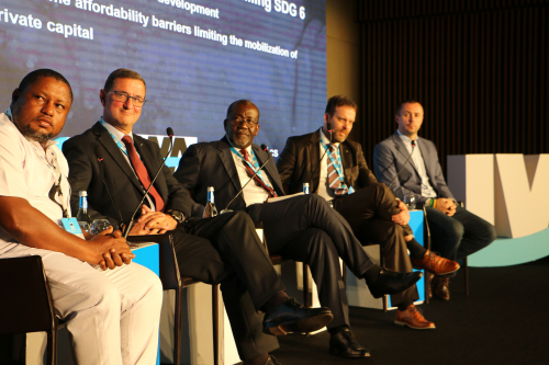 Team of panellists during HWP's workshop at IWA congress